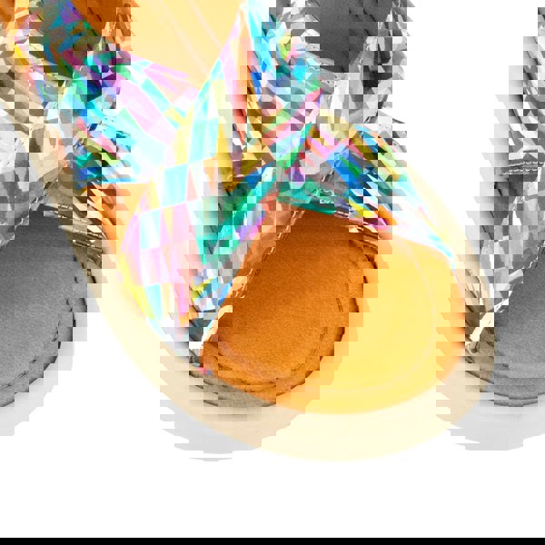 Embassy London Skye - Fiesta - Women's leather platform sandal with buckle strap