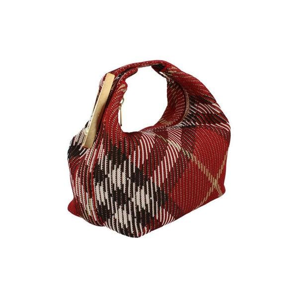 Burberry Mini Peg Duffle Bag - Rust