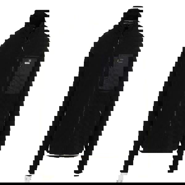 Regatta Mens Frankie Full Zip Fleece Jacket - Black