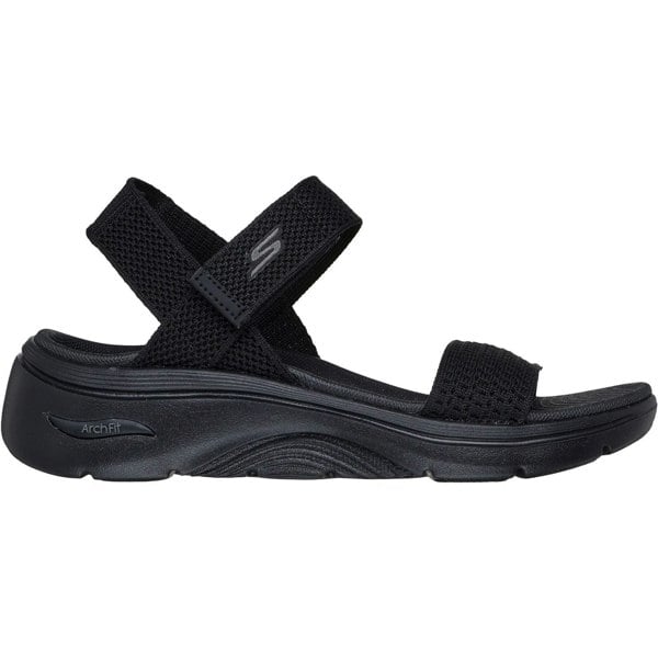 Skechers Go Walk Arch Fit 2.0 Textile Women's Black Sandals