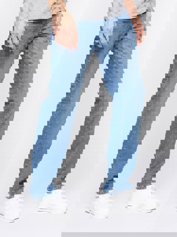 Crosshatch Bandol Straight Leg Jeans Light Wash