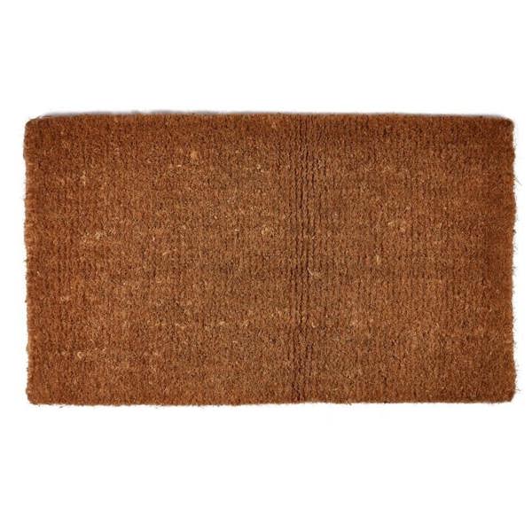 Groundsman Traditional Coir Doormat - Brown - 