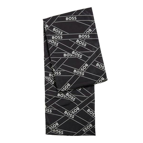 Boss Aroser All-Over Print Scarf - Black - 