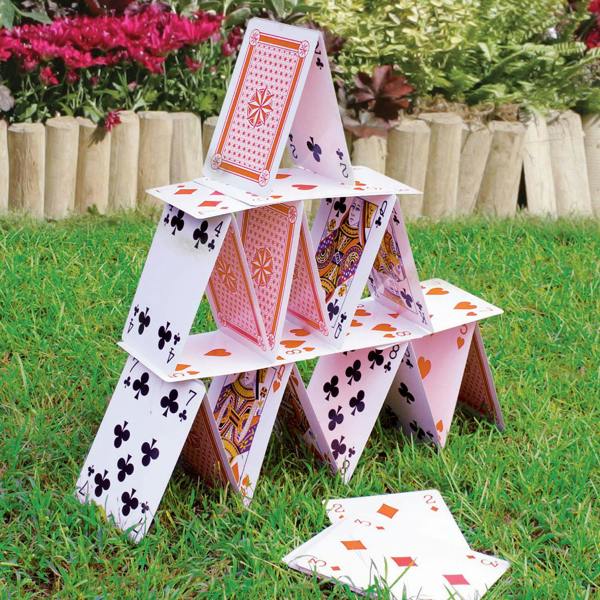 Aquarius Kingfisher GA013 Giant Playing Cards – Perfect Outdoor Garden Game for Family & Parties