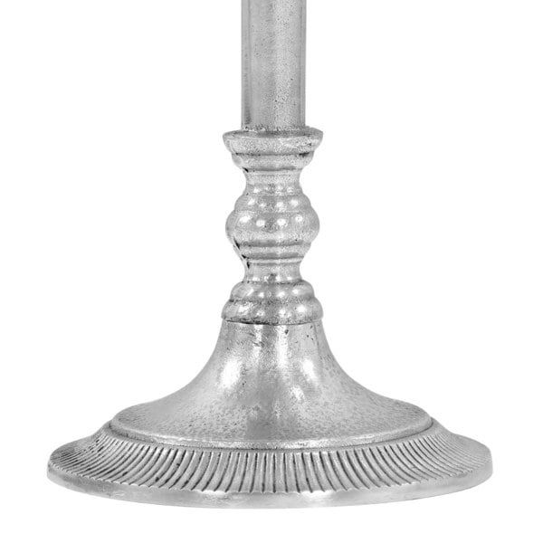 Berkfield Champagne Cooler Solid Aluminium 39x29x71 cm Silver