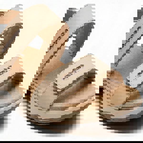 Free Spirit GRENADA Cross Strap Sandals   in  Light Brown