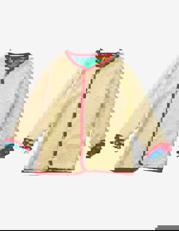 Organic Bold Floral Reversible Jacket - Toby Tiger UK Retail