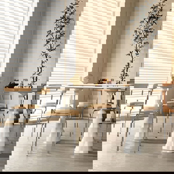 Doreen Dining Table, White-Rit Concept-Rit Concept