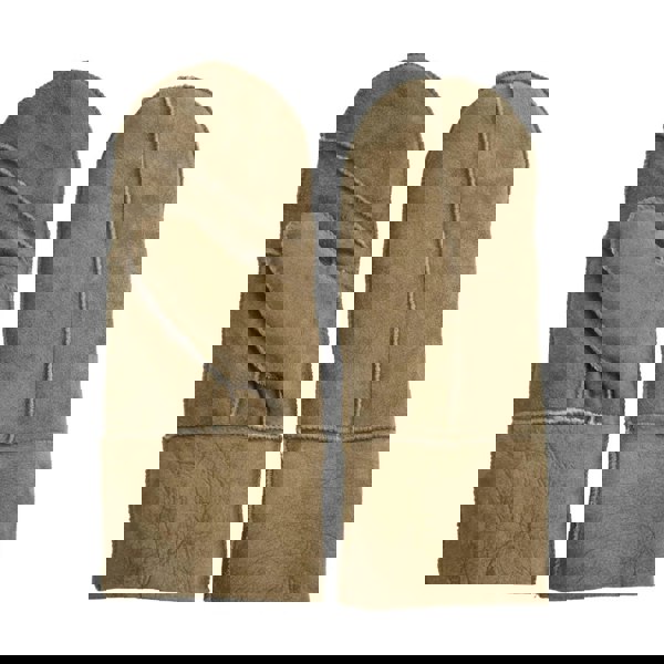 Infinity Leather Women’s Premium Suede Leather Shearling Wool Lining Gloves