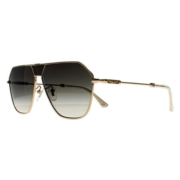 Police Sunglasses SPLL89 Horizon 8 300Y Shiny Pink Gold Smoke Grey Gradient