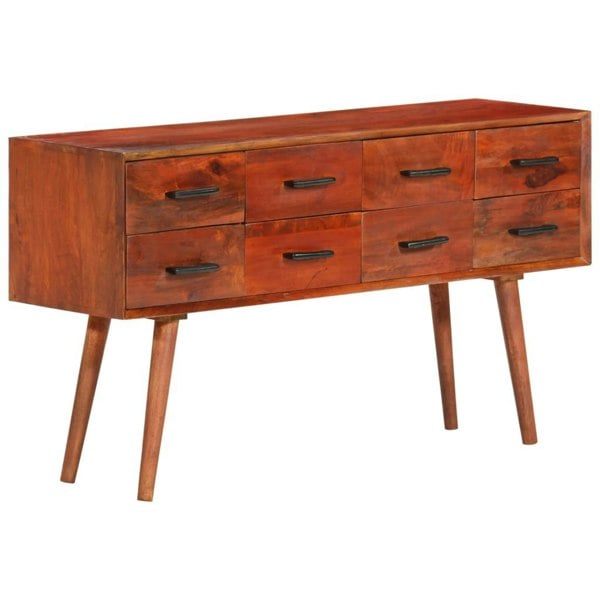 Berkfield Sideboard 110x30x59 cm Solid Wood Mango