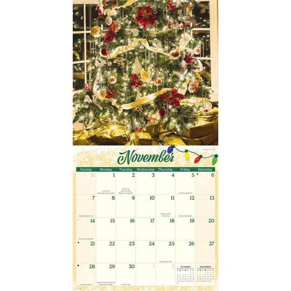 Christmas All Year Calendar 2027, Wall Calendars, Month To View, Family, Gift