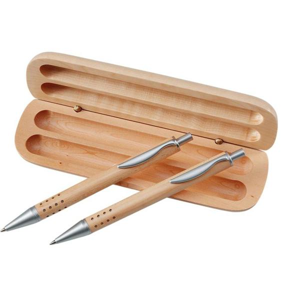 MidOcean Demoin Pen & Pencil Set - Wood - 