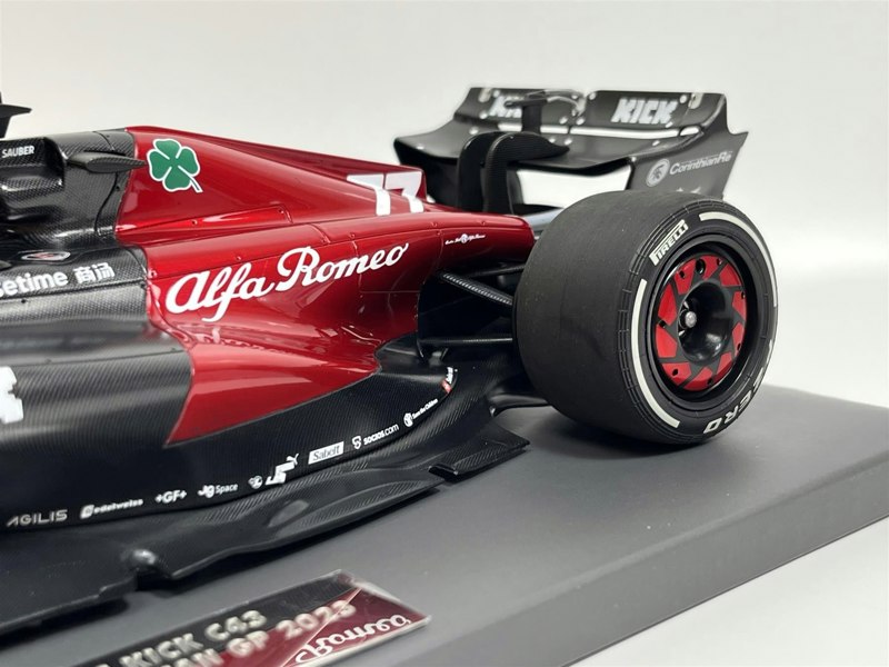 Minichamps Valtteri Bottas #77 Alfa Romeo F1 Team C43 Australian GP 2023 1:18 Scale 117230177