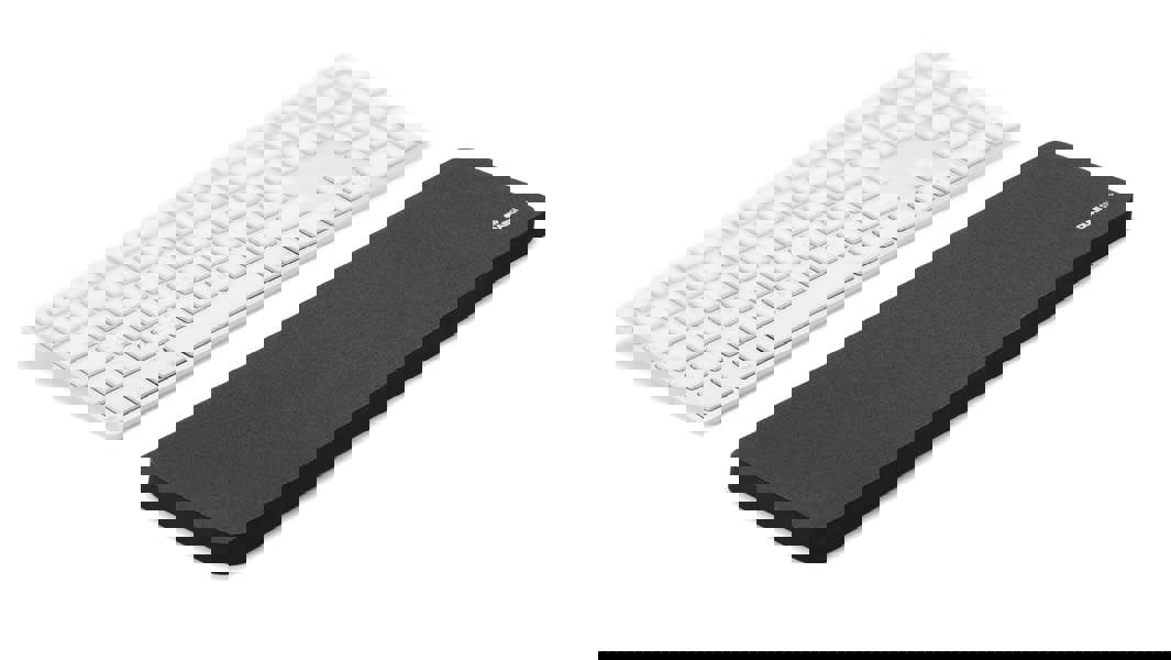 Durable Ergonomic Soft Keyboard Foam Wrist Rest Support | 45 x 10 cm | Grey