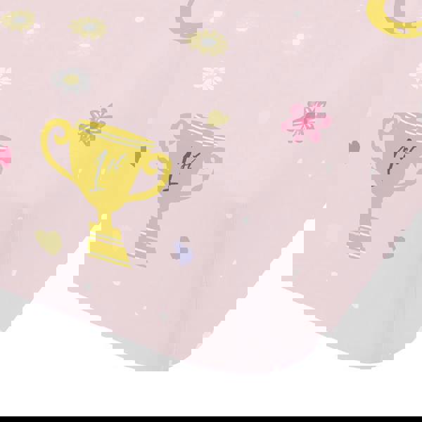 Catherine Lansfield Happy Horses Fitted Sheet Pink