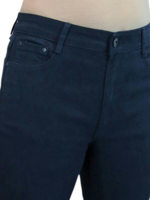 Paulo Due Women's High Waist Soft Stretch Slim Tapered Jeans