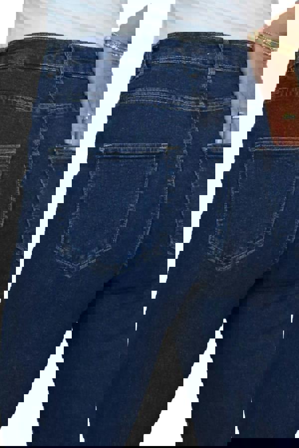 Paulo Due Womens Classic Straight Leg Denim Jeans