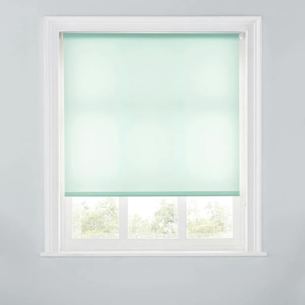 A.Unique Home Trimmable Daylight Roller Blind - 2FT - DUCK EGG - 60cm(W) x 170cm(L)