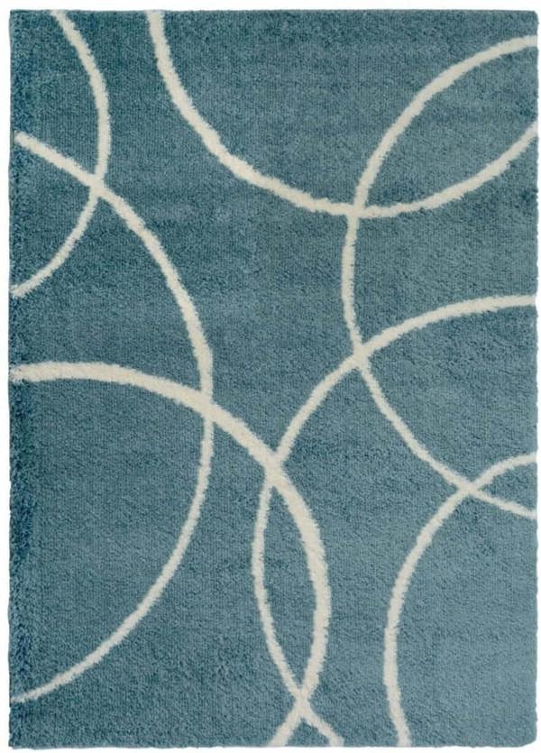 Snug Bubbles Shaggy Rug | Geometric Design | The Rugs
