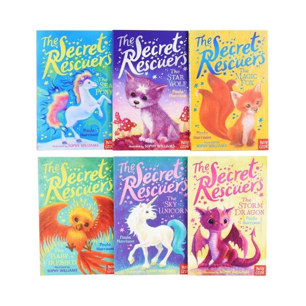 The Secret Rescuers Series 6 Books Set by Paula Harrison