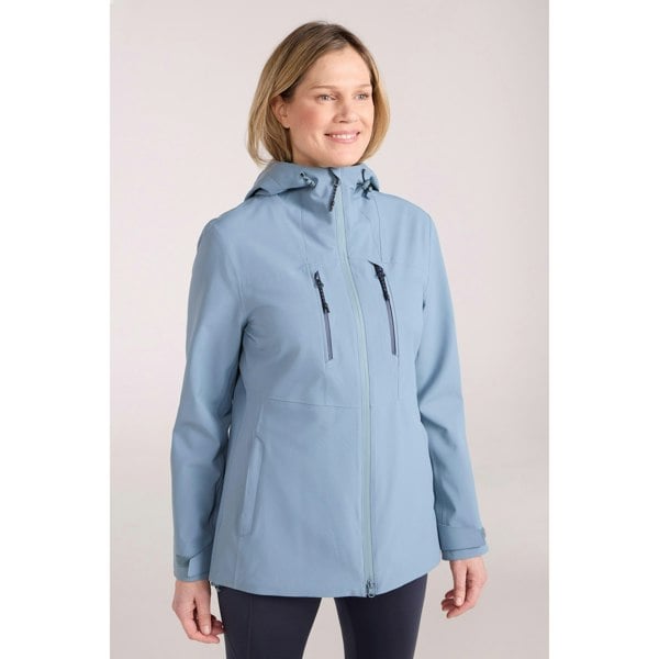 Mountain Warehouse Womens Breeze Waterproof Jacket - Pale Green
