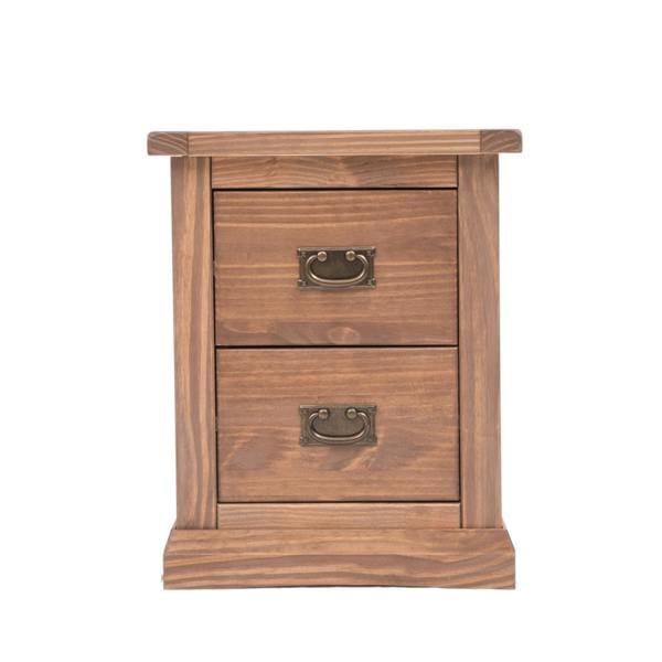 Cabinet Bits Tirolo 2 Drawer Bedside Table