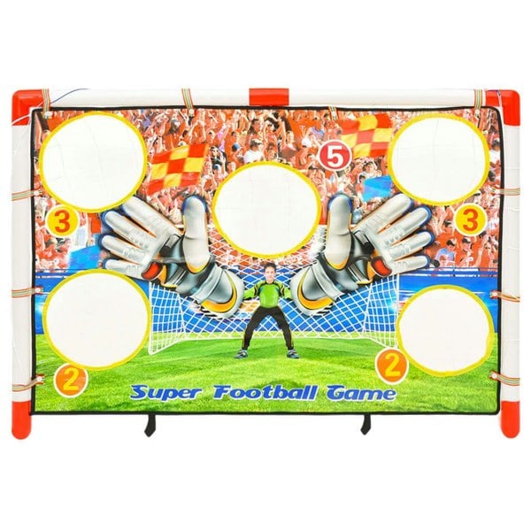Berkfield Children Football Goal Set with Goal Wall 120x51x77.5 cm