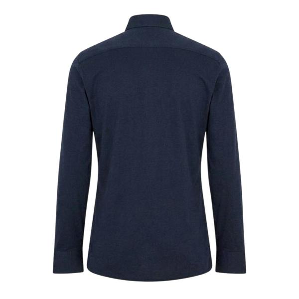 Boss Mens Kent Slim Shirt - Dark Blue - 