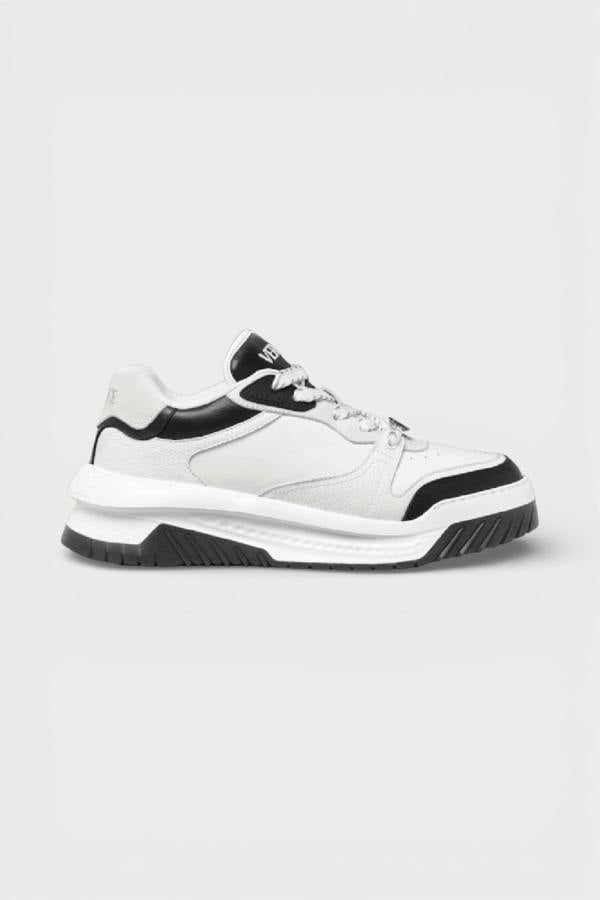 Versace Greca Odissea Sneaker White Black Palladium