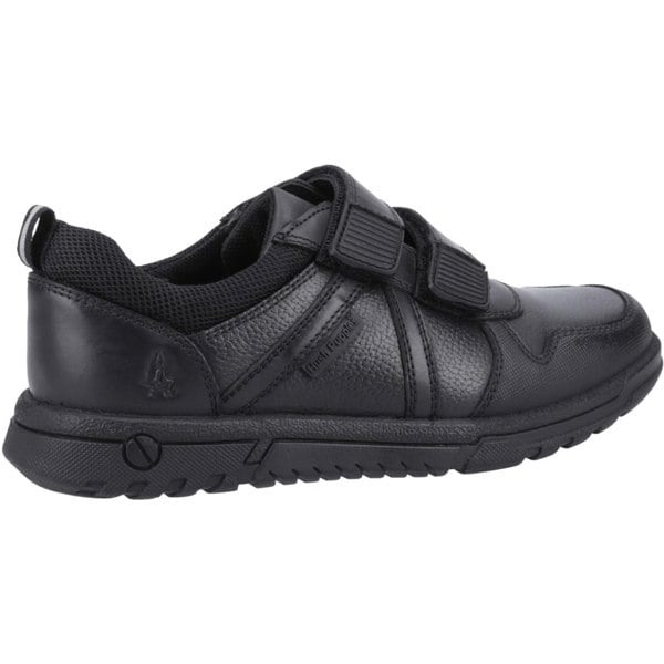 Hush Puppies Spencer Junior Leather Boys's Black Shoes