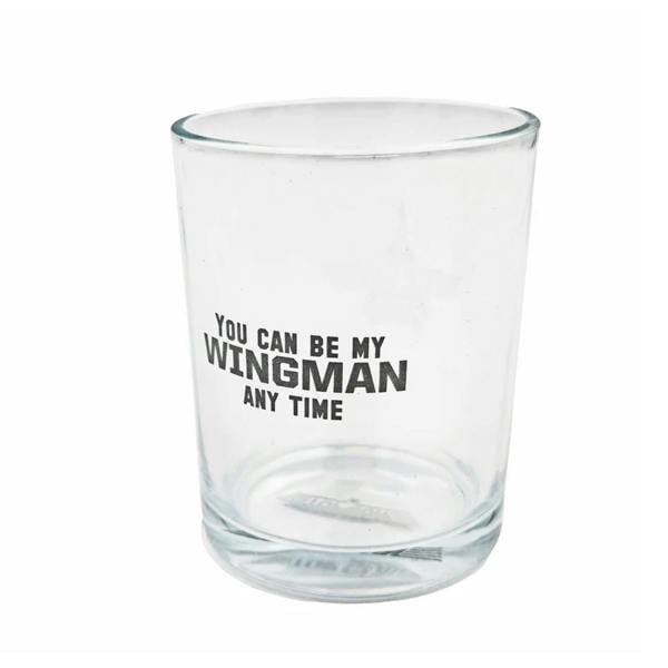 Widdop & Co Top Gun Whisky Tumbler with Stones in a Wooden Box