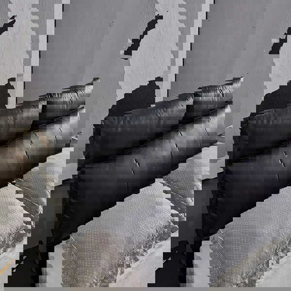 Luca King Size Superking Size Bed, Leather-Weilai Concept-Weilai Concept