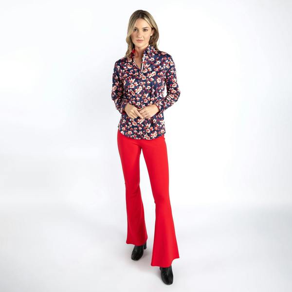 MAGNOLIA WOMENS  PRINT SHIRT - Premium Men's Patterned Shirt by Claudio Lugli | Bold Design, Tailored Fit, Best Printed Shirts