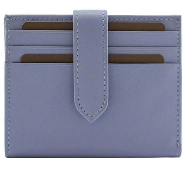 Mala Leather Origin Plain Leather Tabbed Card & Note Holder