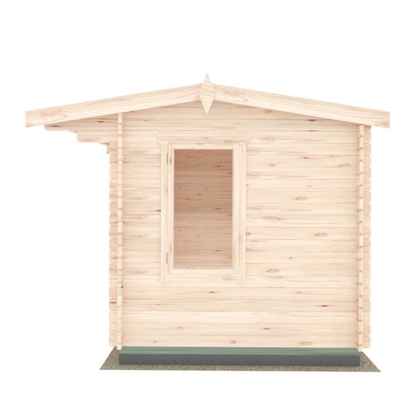 Shire Marlborough  8Gx12 Log Cabin 28mm interlock cladding