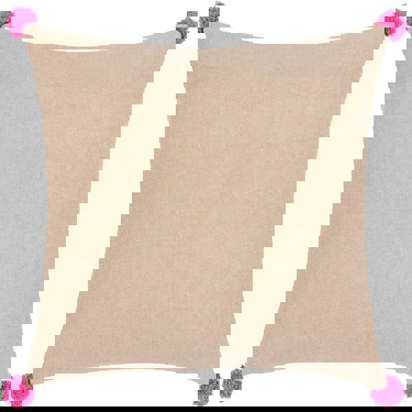 Wylder Embroidered Zebra Cushion Cover - Multicoloured