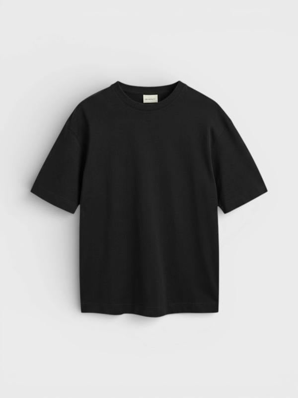 GANT Icon Logo T-shirt Black