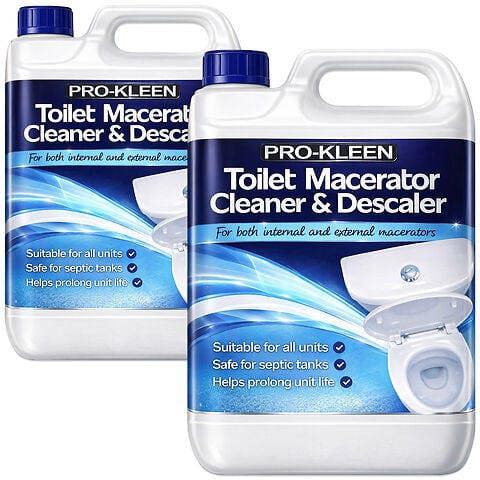 ProKleen Pro-Kleen Toilet Macerator Cleaner & Descaler 10L - Highly Concentrated, Long-Lasting Formula, Compatible With All Saniflo Pump