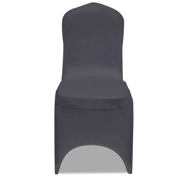 Berkfield Stretch Chair Cover 4 pcs Anthracite