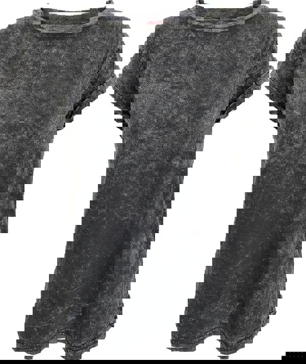 Spiral Direct URBAN FASHION - Acid Wash Turnup Sleeve