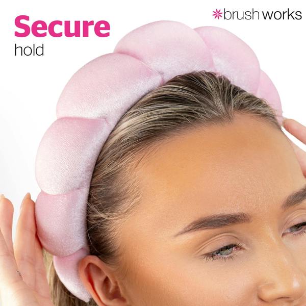 Brushworks Pink Cloud Headband
