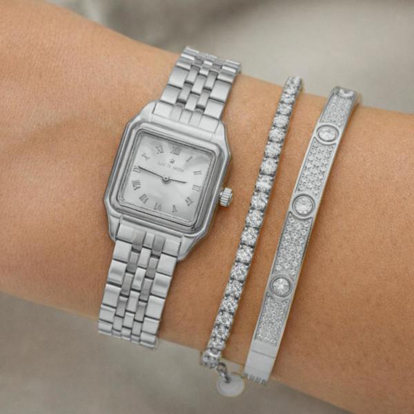 Say It With Watch Stacking Bundle - Silver