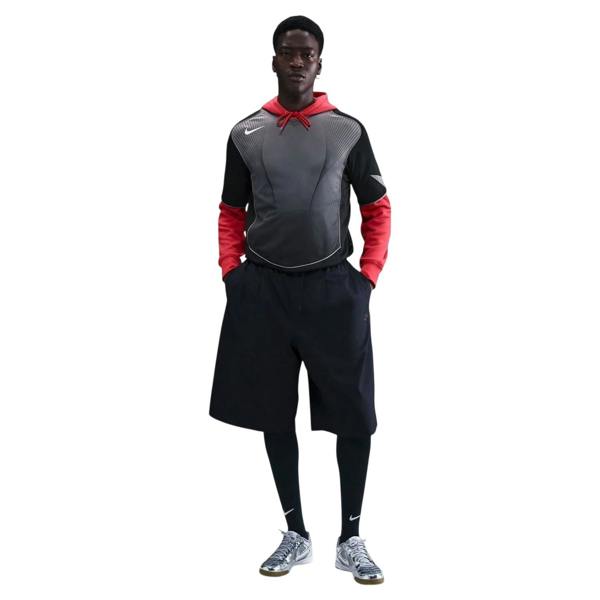 Nike Mens T90 Logo Short-Sleeved T-Shirt - Black/Grey - 
