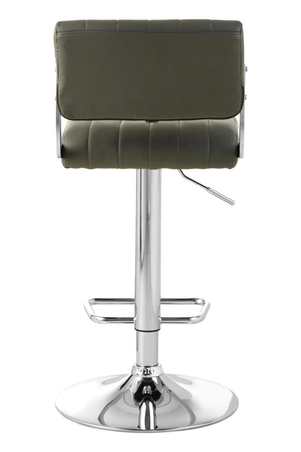 Interiors by Premier Stockholm Grey Channel Design Seat Bar Stool