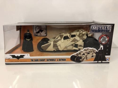 the dark knight batmobile camouflage version with batman 1:24 jada 98543