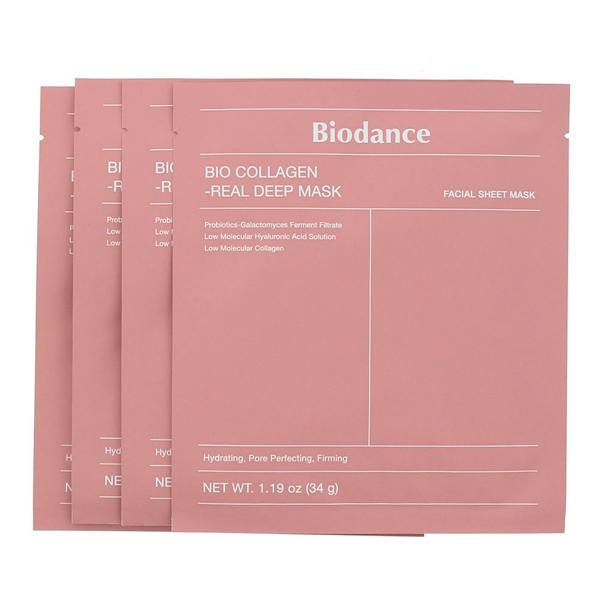 Biodance Bio-Collagen Real Deep Mask Facial Sheet Mask 4 x 34g