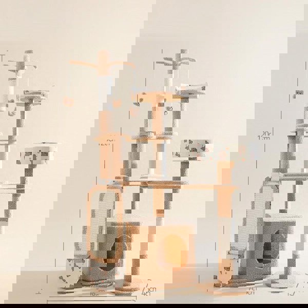 HOH Lovely Bear Cat Climber, Cat Tree-Weilai Concept-4-Weilai Concept