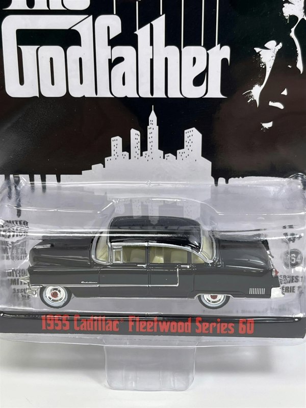 Greenlight The Godfather 1955 Cadillac Fleetwood Series 60 1:64 Scale Greenlight 44740B