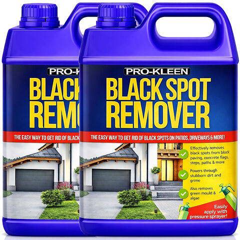 ProKleen Pro-Kleen Black Spot Remover Rapid Acting Patio Driveway Block Paving Cleaner, Removes Black Spots Quickly 10L